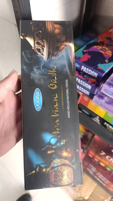 عود دست ساز برند ULLAS الاس رایحه بلک مامبا black mamba