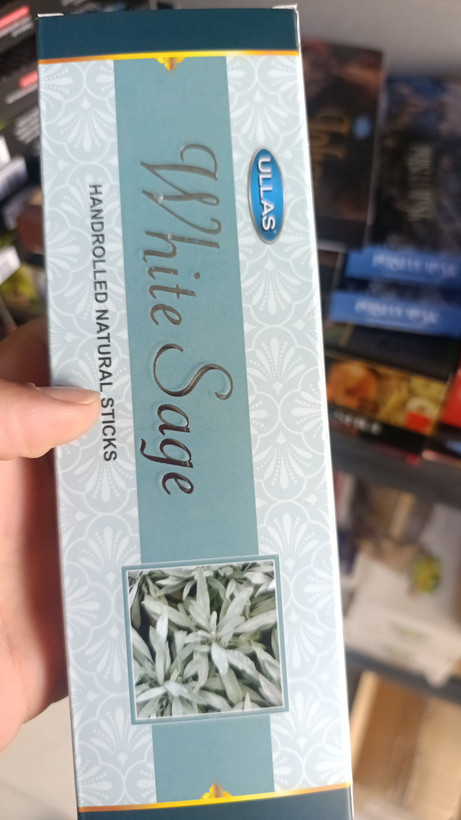 عود دست ساز برند ULLAS الاس رایحه White sage مریم گلی